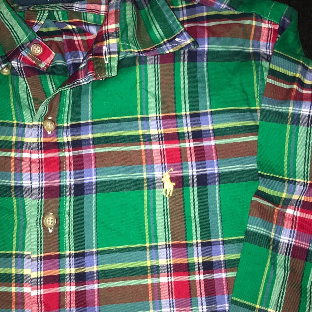 Polo Ralph Lauren plaid button down - Picture 2 of 3